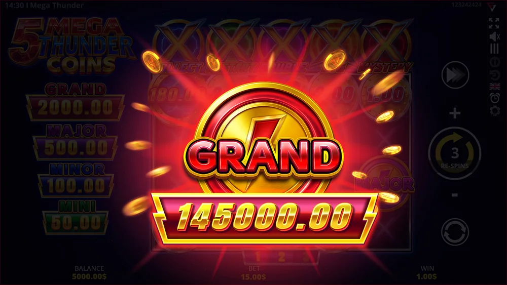 Common Mistakes to Avoid — 5 Mega Thunder Coins gameplay screenshot